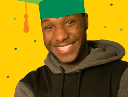 Ja-Mez, a graduating senior from CIS of Atlanta