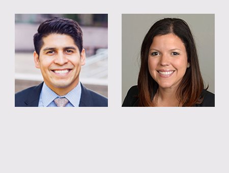 Rey Saldaña and Debbie Palacios