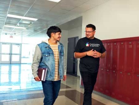 CIS Site Coordinator Marco and CIS Alumni Esteban