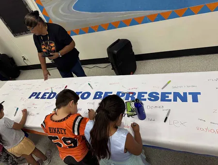 Pledge to Be Present at Natchez ES